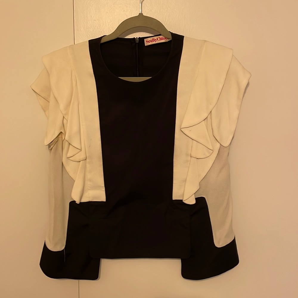See by Chloe Ruffled Top 8